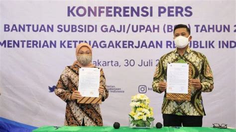 bpjs kemnaker|Bantuan Subsidi Upah .